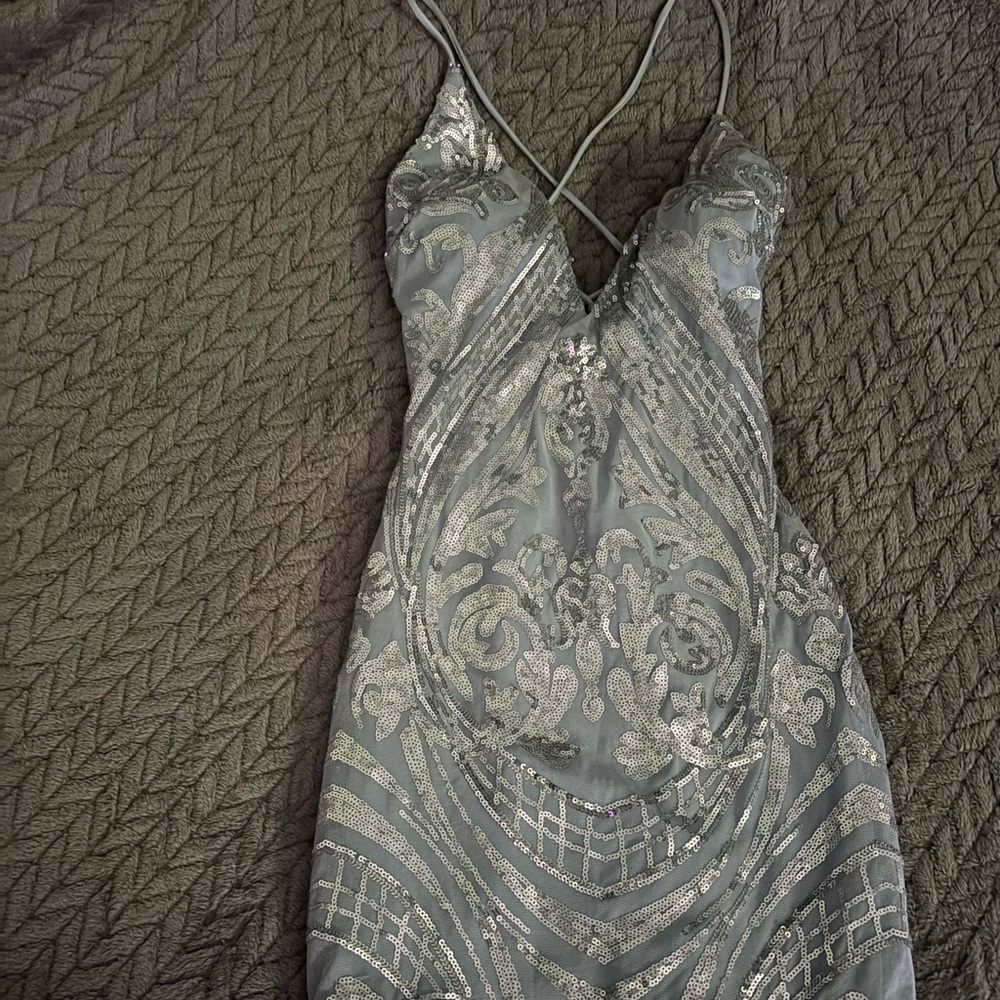 Windsor Light Blue Hoco Dress